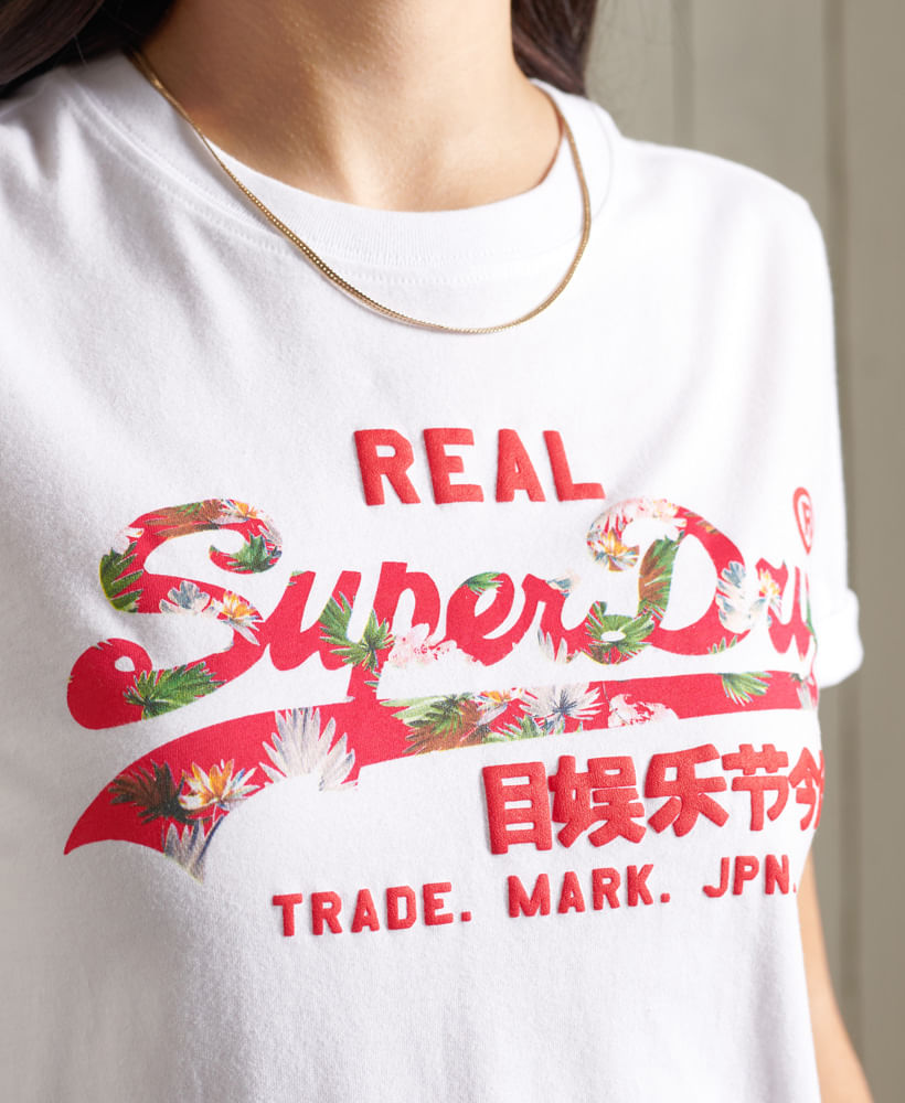 Superdry VL NS tee Camiseta para Mujer 