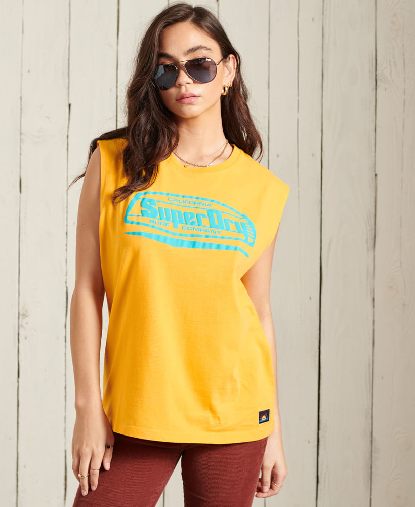 Camiseta Para Mujer Cali Surf Graphic Tank - superdrycolombiaMobile