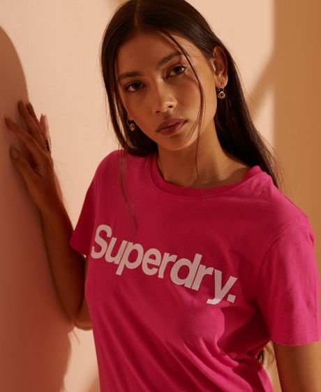 Camiseta-Para-Mujer-Cl-Flock-Tee-Superdry