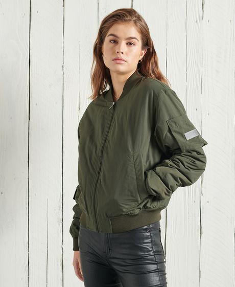 Chaqueta-Padded-Para-Mujer-Nevada-Non-Hooded-Bomber-Superdry