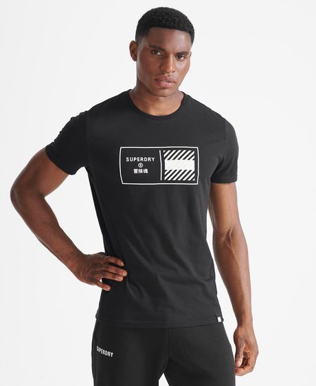 Camiseta-Para-Hombre-Train-Core-Graphic-Tee-Superdry