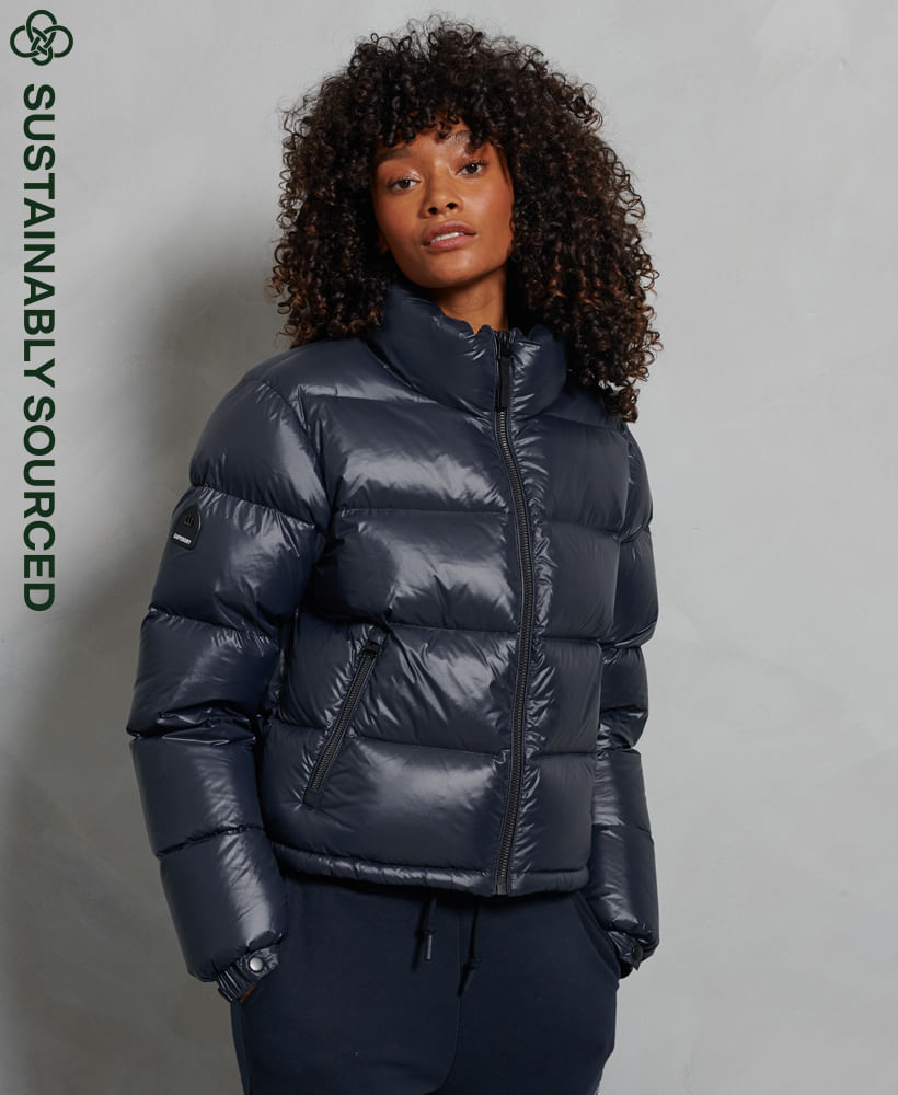 Padded Para Mujer Luxe Alpine Down Padded Jacket | CHAQUETAS | SUPERDRY - superdrycolombiaMobile