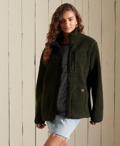 Chaqueta-Casual-Para-Mujer-Oversized-Sherpa-Jacket-Superdry