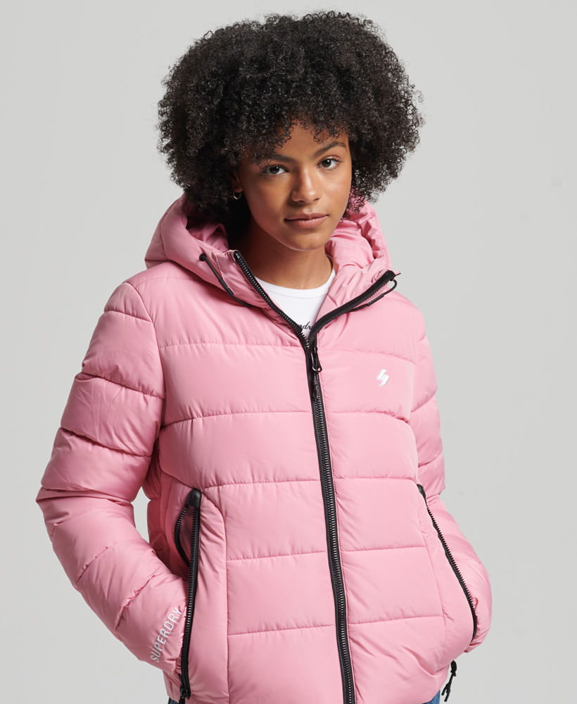 Chaqueta Padded Para Mujer Hooded Sports Puffer Superdry | CHAQUETAS | - superdrycolombiaMobile