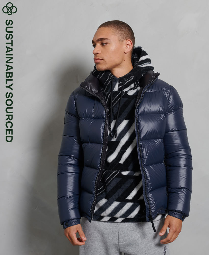 Chaqueta Padded Hombre Luxe Alpine Down Padded Jacket Superdry 10921 | CHAQUETAS | SUPERDRY -