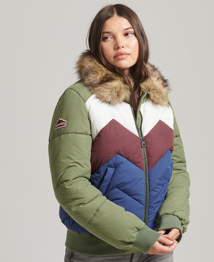 Chaqueta Padded Para Mujer Vintage Retro Puffer Superdry | SUPERDRY - superdrycolombiaMobile